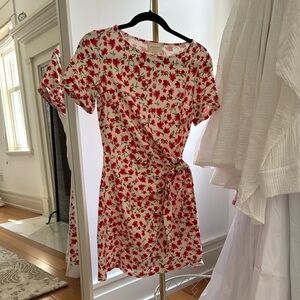 Sezane Pippa Short Dress in Florl